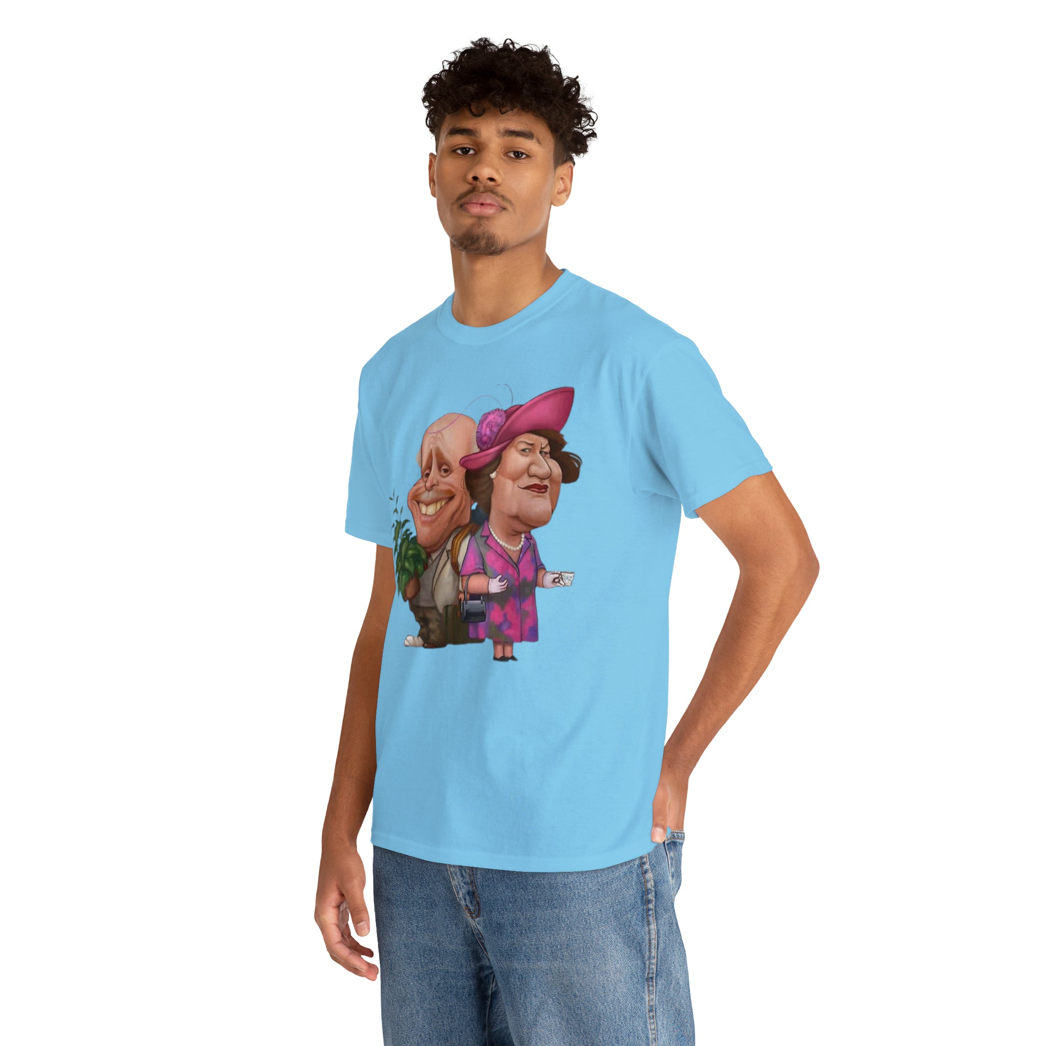 Keeping Up Appearances 90's TV Show-Unisex Heavy Cotton T-Shirt - Creations by Chris and Carlos